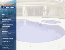 Tablet Screenshot of engevilpiscinas.com.br